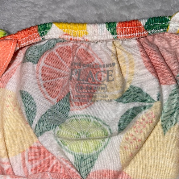 Children’s Place Fruit Romper - Picture 2 of 3